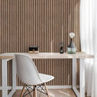 Yun-aeon Natural Wood Peel and Stick Wallpaper Wood Slats - 17.3