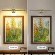 JOOSENLUX Modern LED Picture Lights Mini Accent Spotlights Brief Metal Artwork Display Lamp 24.4“ Inch14W(70W Eqv.),Natural White 3000K,Hardwired Swing Arm,Antique Bronze
