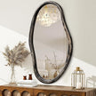 JJUUYOU Irregular Mirror Asymmetrical Wall Mirror 34