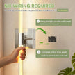 L LOHAS LED Battery Operated Wall Sconce Set of 2, 10000mAh Nickel Battery Wall Sconce 360 Full Lighting, 3000K Dimmable Wireless Wall Light, Sconce Wall Decor for Bathroom, Bedroom, Living Room, 24in