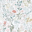 Floral Peel and Stick Wallpaper Boho Floral Contact Paper 16.9