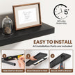 24 Inch Floating Shelves for Wall 2 Pack, 24