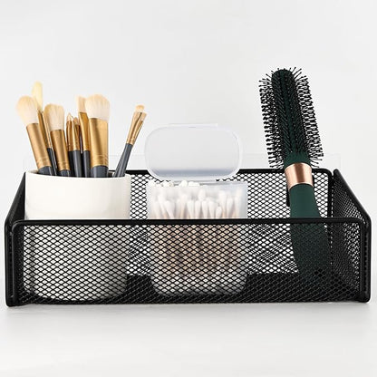 Bathroom Shelf Over Toilet Storage Basket,Toilet Beside Floating Shelf Mesh Metal Wall Mounted Shelves for Home Organization & Decor Essentials,Kitchen/Living Room Shelves (White)