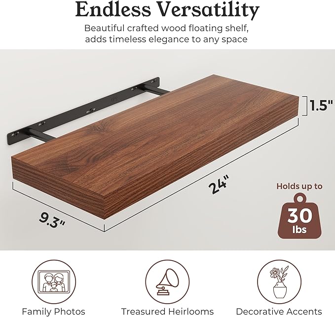 Floating Shelves for Wall, 9.3