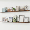 Picture Ledge Shelf, Floating Shelves Set of 2, 72 Inches Long Large Nursery Book Shelves for Toys Storage, Kids Bookshelf Wall Mounted for Living Room Bedroom Decor Books Photo Frames