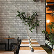 JiffDiff Brick Wallpaper Peel and Stick, Removable Vintage Self Adhesive Wallpaper Renter Friendly Textured Stick on Wallpaper Contact Paper （17.3
