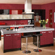 Dark Red Peel and Stick Self Adhesive Wallpaper - Removable Waterproof Bathroom Countertop Contact Paper 15.7