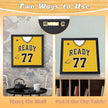 1 Pack T Shirt Display Frame, 15'' X 15'' Black Imitation Wood T Shirt Frame with 98% UV Protection Acrylic, 1