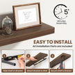 72 Inch Floating Shelves for Wall 2 Pack, 72