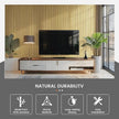 Bamboo Wall Panels for Interior Wall Decor: Natural Flexible Pole Wrap Decorative Wall Panel, Wainscoting Wall Cladding Paneling for Living Room,Bedroom,Office,Ceiling,Kitchen 2.3ft X 8ft