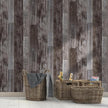 Yun-aeon Gray Wood Peel and Stick Wallpaper 34.6