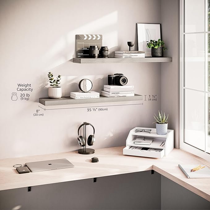 Ballucci Floating Shelves for Wall, 36