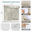 VEELIKE Cracked Beige Concrete Wallpaper Peel and Stick Textured Industrial Wallpaper for Bedroom Living Room Accent Wall 15.7''x354'' Removable Cement Wall Paper Concrete Contact Paper for Walls