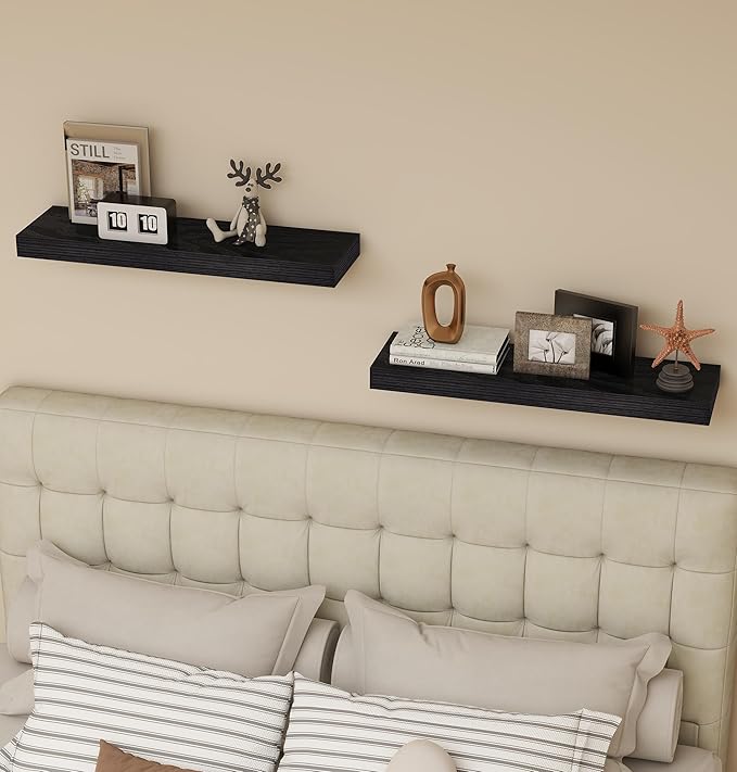 Vervida® Floating Shelves for Wall 2 Set of 24 W x 5.8