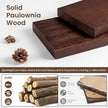 fuqing Wood Floating Shelves - 55 Inch Mahogany Wall Shelves Set of 1-55 Inch Wide x 9.3 Inch Deep x 1.6 Inch Thick Wooden Shelves for Room Decor & Storage