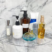 Acrylic Corner Shelves, Adhesive Shelf, Shower Caddy Organizer for Home Decor,Clear Shower Shelf,No Drilling Wall Mounted Bathroom Shelves (Clear 10 inch 1 set)
