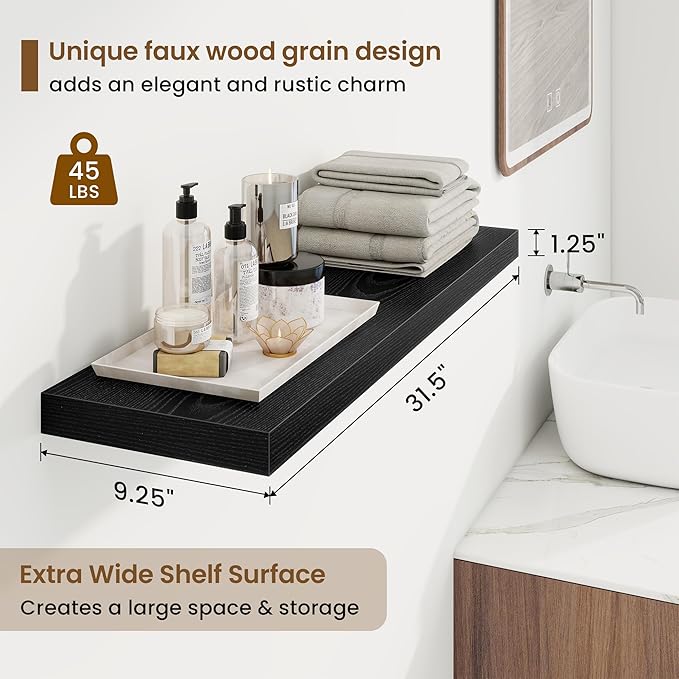 32in Floating Shelves for Wall, 32