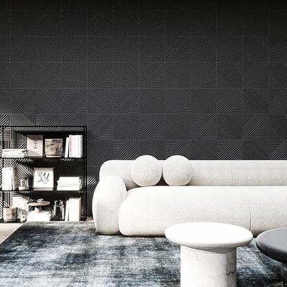 Art3d 33-Pack 3D Wall Panels for Interior Wall Decor, Textured Accent Wall Paneling for Living Room, Bedroom, TV Wall Background, 12"x12" Black