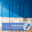 RELIANCER Peel and Stick Wall Molding Kit,30PCS Pre-Cut Door Molding Panels,3D Moulding Wainscoting Panel,Self Adhesive Walls Moulding Trim,Wall Modular Frames for Interior Walls Decor Home Bedroom