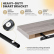 55 Inch Floating Shelves, 9.3