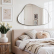 FICTOR Irregular Asymmetrical Wall Mirror, 36