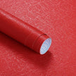 Safiyya Contact Paper Red Silk Wallpaper Textured Self Adhesive Wallpaper Peel and Stick for Bedroom Solid Color Decorative Wall Paper Vinyl Rolls 78.7