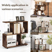 Giantex 3-Tier Geometric Bookshelf, 24