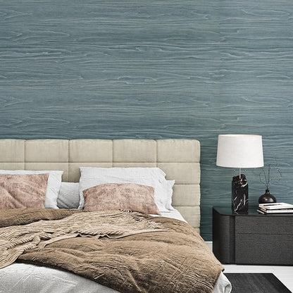 Wallercity Gray/Blue Weathered Wood Contact Paper for Countertops Vintage Peel and Stick Wooden Wallpaper for Bathroom Kitchen Cabinets Self Adhesive Wood Wall Paper for Desk Table Tops 15.8''x78.7''