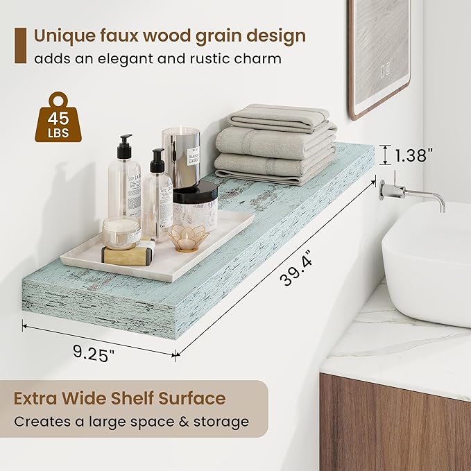 40in Floating Shelves for Wall, 40