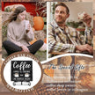 Farmhouse Coffee Bar Decor, Family Friends Wooden Signs for Home Office Desk Shelf, Rustic Tabletop Centerpieces for Kitchen Accessories - A06