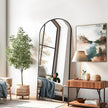 NicBex Arched Full Length Mirror with Stand, 56