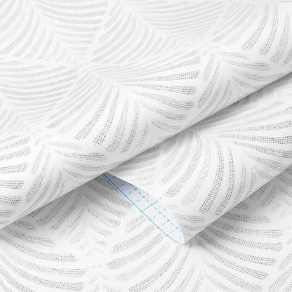 Safiyya Peel and Stick Wallpaper Geometric Contact Paper Light Grey Modern Wall Paper Boho Self Adhesive Removable Wallpaper for Bedroom Vinyl Rolls 17.3"x78.7"