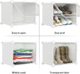 Shoe Storage,10 Tier Shoe Rack Organizer for Closet Shoe Cabinet with Door Shoe Shelves for Closet,Entryway,Hallway,Bedroom