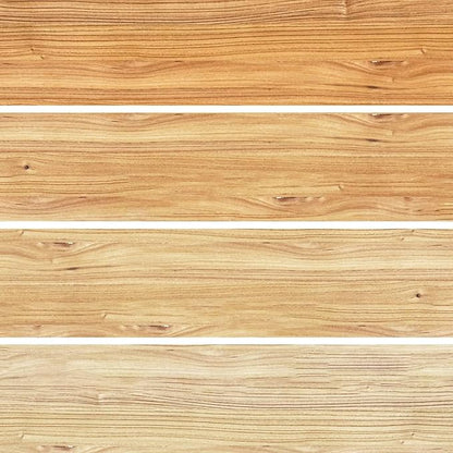 Floating Shelves for Wall, 32"W x 9.3"D x 1.5"H Rustic Solid Elm Wood Wall Shelves, Set of 2 with Invisible Heavy-Duty Metal Bracket, Deep Floating Shelf for Living Room Kitchen, Natural