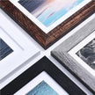 Vittanly 10 Pack Picture Frames Collage Wall Decor, Gallery Wall Frame Set for Wall or Tabletop Display, Engineered Wood and Shatter-resistant Plexiglass, Multi Sizes with 8x10, 5x7, 4x6 Frames, Grey