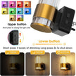 L LOHAS LED Night Light, Night Lights Plug into Wall, 10-Color RGB Change Nightlights,10/50/100LM Adjustable Automatic Nightlights Plug in with Dusk to Dawn Sensor for Room Bathroom Hallway