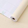 Haimin Fabric Wallpaper Textured Contact Paper (24in X 393in) Grasscloth Wallpaper Peel and Stick Faux Linen Wall Paper Self-Adhesive Vinyl Looks Like Woven Straw (Yellow Beige)