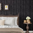 CRE8TIVE Black Grasscloth Wallpaper Peel and Stick Textured Black Wallpaper Grasscloth Contact Paper for Cabinets and Drawers 12