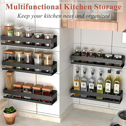 15.7inches Stainless Steel Wall Mounted Floating Shelves for Kitchen,Bathroom,Living Room Storage Shelf,Rust Protection, Easy to Clean