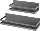 Uten Large Spice Rack for Refrigerator, 2 Pack Strong Magnetic Shelves, Moveable Fridge Organizer for Kitchen Holding Spices, Jars