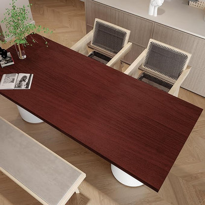 BAYYA Cherry Wood Grain Contact Paper Red Brown Peel Stick Wallpaper Matte Thick Ultra Wide 31.5x354inch Self-Adhesive Waterproof Wall Paper Roll Vinyl Wrap Furniture Sticker for Countertop Cabinet