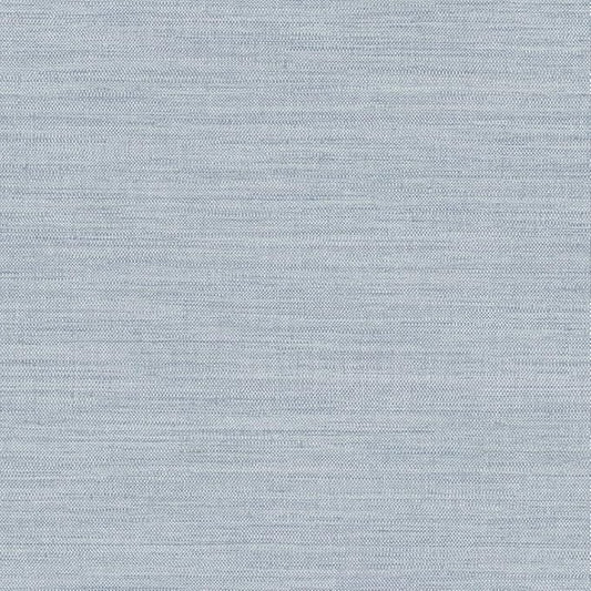 Tempaper Textured Powder Blue Horizontal Faux Grasscloth Removable Peel and Stick Wallpaper, 20.5 in X 16.5 ft, Made in The USA