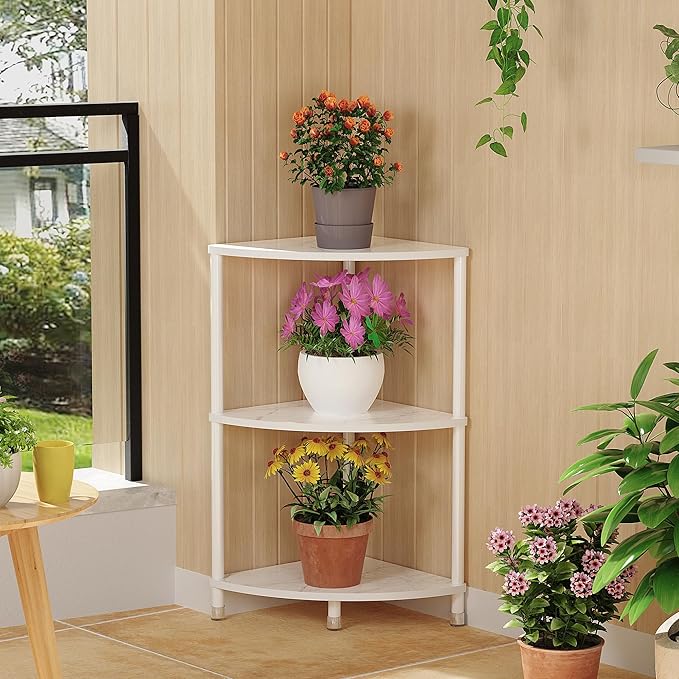 3 Tier Corner Shelf Stand, 23.2
