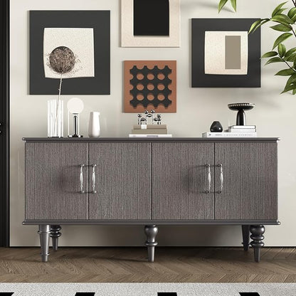 CRE8TIVE Dark Grey Grasscloth Wallpaper Removable Textured Wallpaper Stick and Peel Grasscloth Contact Paper for Cabinets Waterproof Self Adhesive Fabric Wall Paper for Bathroom Bedroom Walls 12"x354"