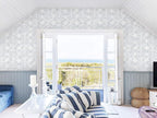 Blue Wallpaper Coastal Peel and Stick Wallpaper Boho 197