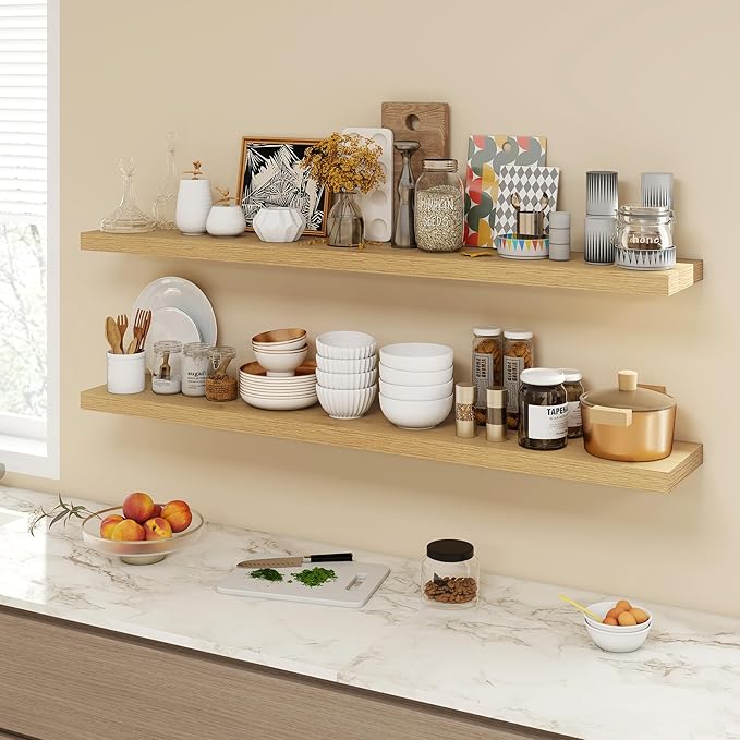 55 Inch Floating Shelves, 9.3