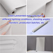 Haimin Fabric Wallpaper Textured Contact Paper (24in X 393in) Grasscloth Wallpaper Peel and Stick Faux Linen Wall Paper Waterproof Vinyl Self Adhesive (Light Gray)
