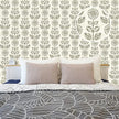 Wudnaye Floral Peel and Stick Wallpaper Vintage Tulip Floral Wallpaper 17.7in×196.8in Flower Farmhouse Contact Paper Peel and Stick Neutral Self Adhesive Removable Vinyl Wall Paper for Kitchen Bedroom