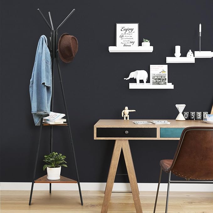 Amiya Black Peel and Stick Wallpaper Solid Color Textured Dark Grey Contact Paper Self Adhesive Wallpaper Matte Removable Wall Paper Decorative Walls Decal Vinyl Roll A Set of15.7×236