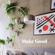 Make Good PlantPod Luxe Self-Watering Wall Planters (Set of 3) - Easy to Water and Install - Lightweight - Design Your Own Vertical Garden - Wall Planters for Indoor Plants